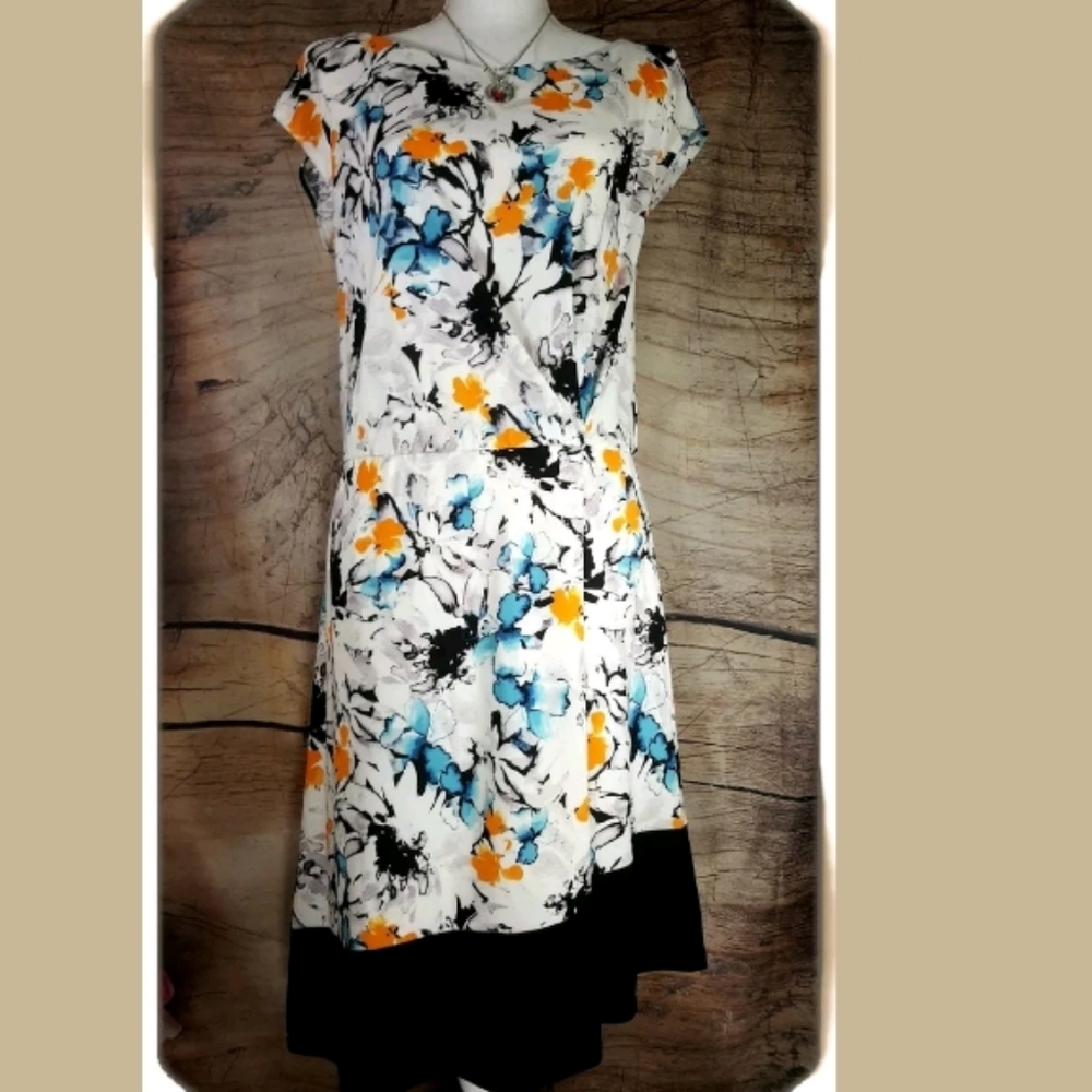 ROBERT RODRIGUEZ Dress Electric Blue Summer Size M